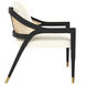 Kirsten Linoso Ivory Lounge Chair